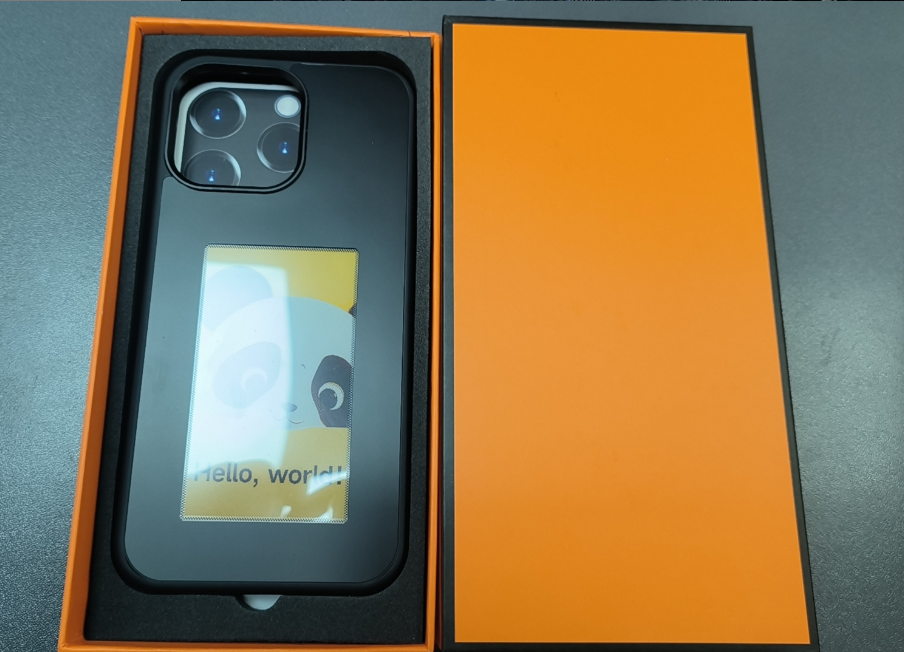 E-Ink Phone Case by Ovriluxe Enterprises llc