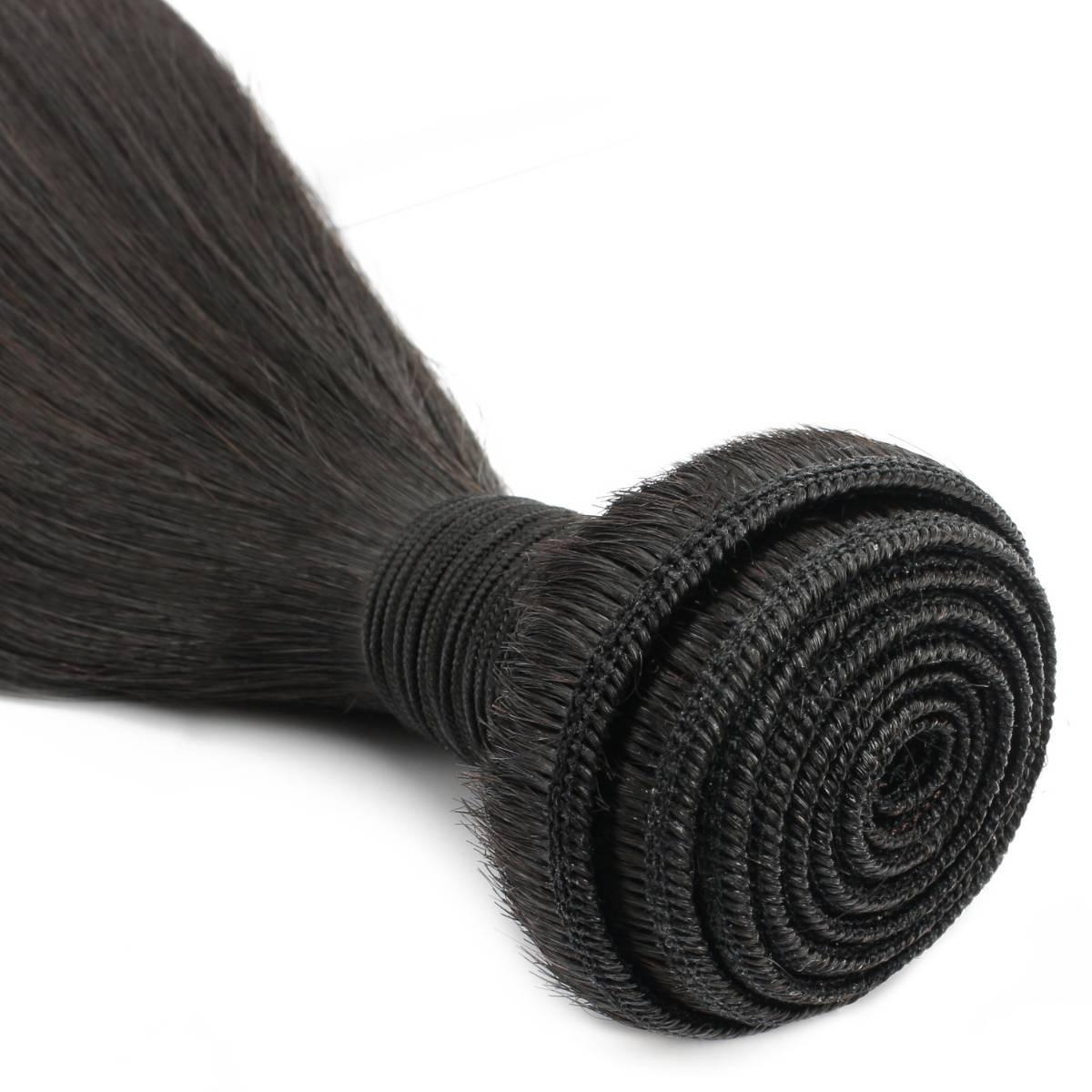 Malaysian Straight 100% Human Hair Bundles by Private Label